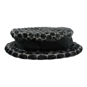 Chanel CC Bow FW2009 Runway Mohair Hat